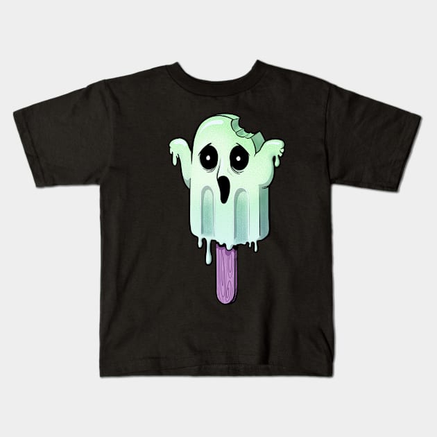 Boo Pop Kids T-Shirt by Holly_Pierson_Art